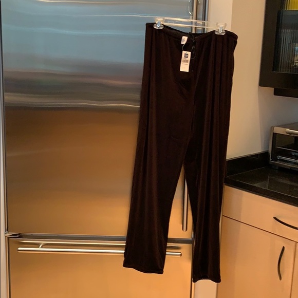 GAP Pants - NWT Gap Black Velveteen Drawstring Pant XL